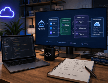 Agentforce integration guide: how to connect Agentforce to Apex, Flow, and LWC
